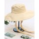 Women basic cute cotton bonnet sun hat solid color